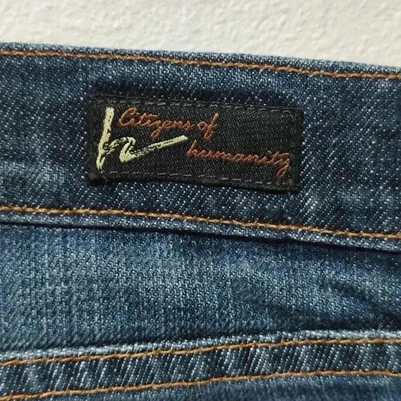 Citizens of Humanity Jeans Dita Petite Boot Cut 30 Dark Wash - Picture 5 of 12